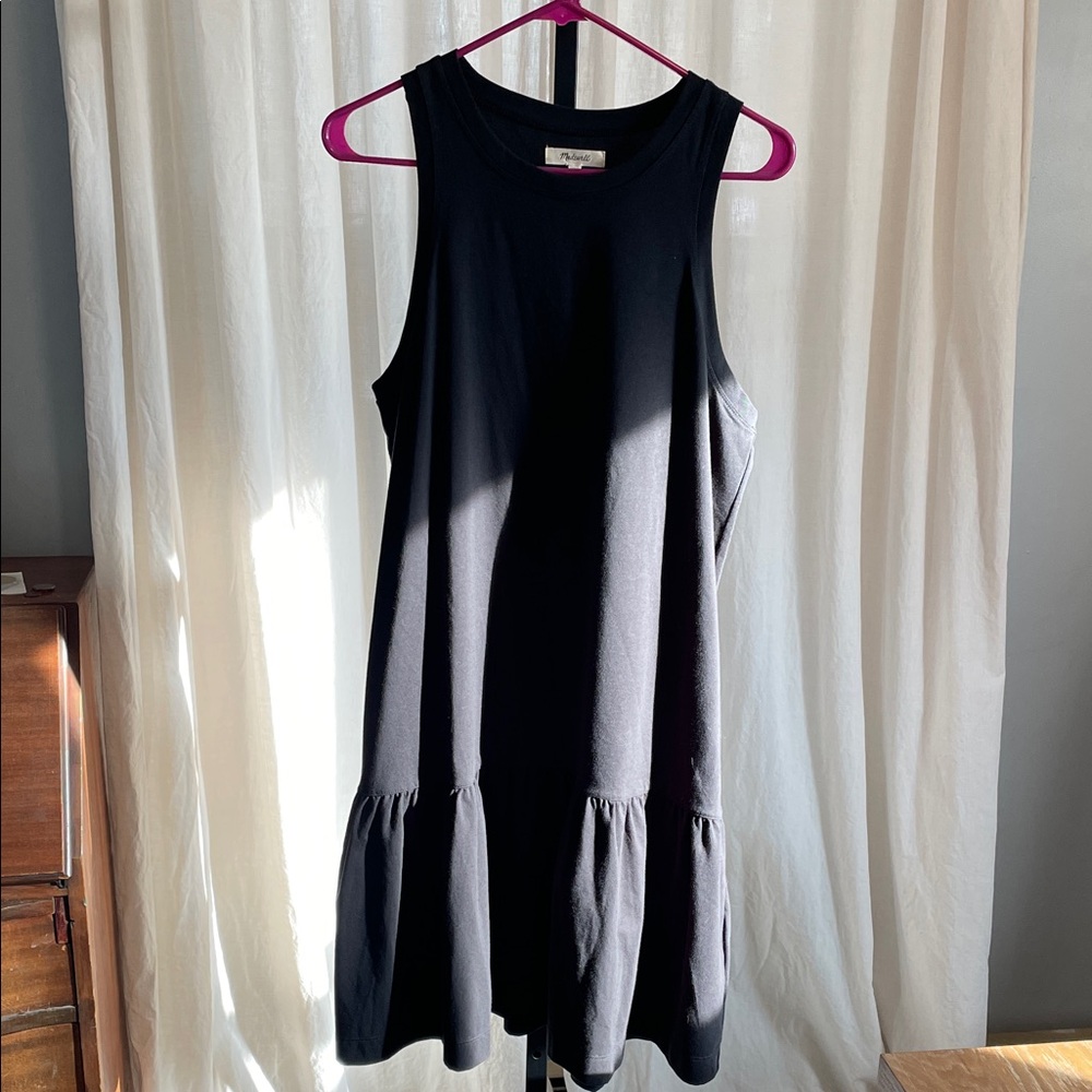 Madewell Black Crewneck Sleeveless Top